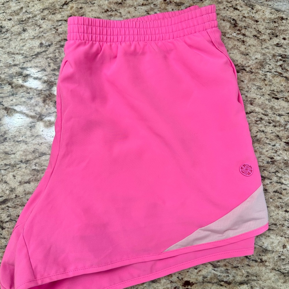 Women’s Pink Athletic Shorts